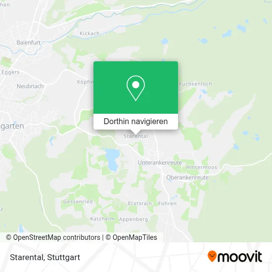 Starental Karte