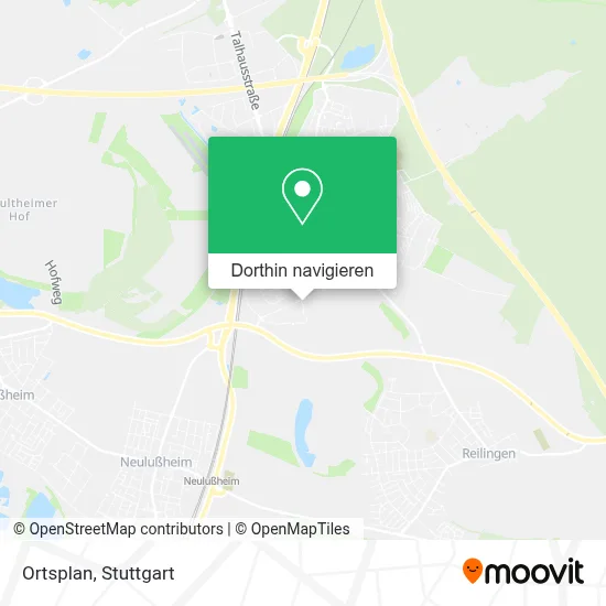 Ortsplan Karte