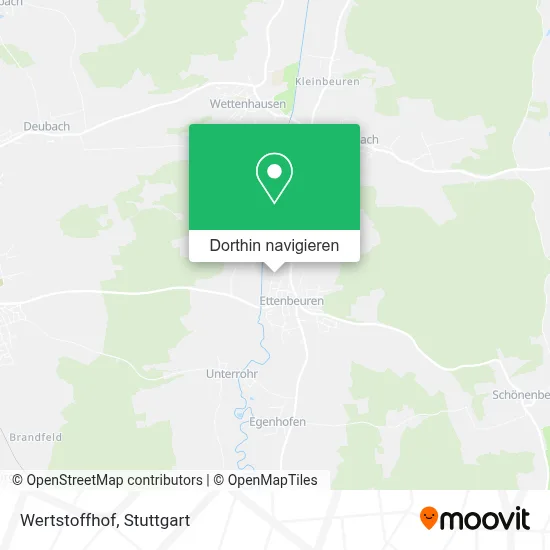Wertstoffhof Karte