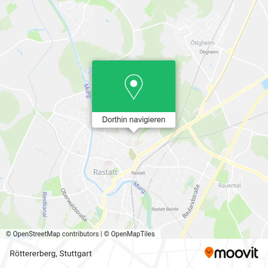 Röttererberg Karte
