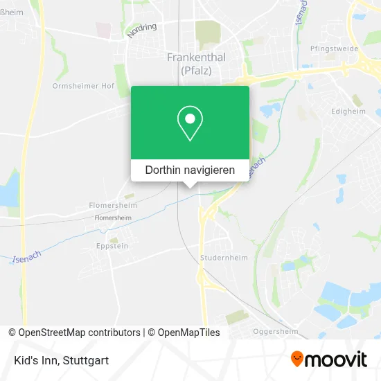 Kid's Inn Karte