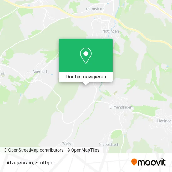 Atzigenrain Karte
