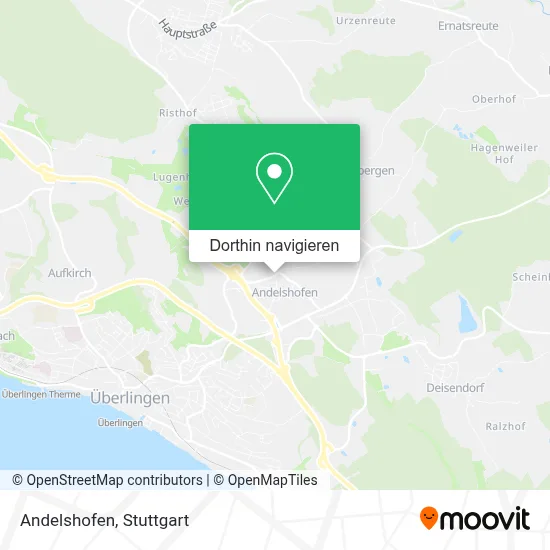 Andelshofen Karte
