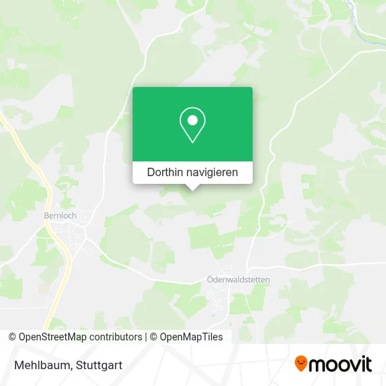 Mehlbaum Karte
