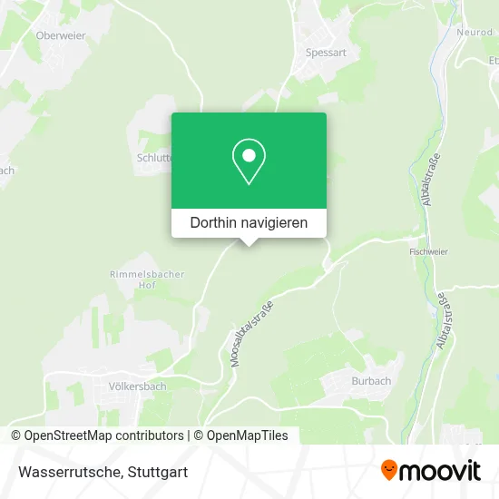 Wasserrutsche Karte