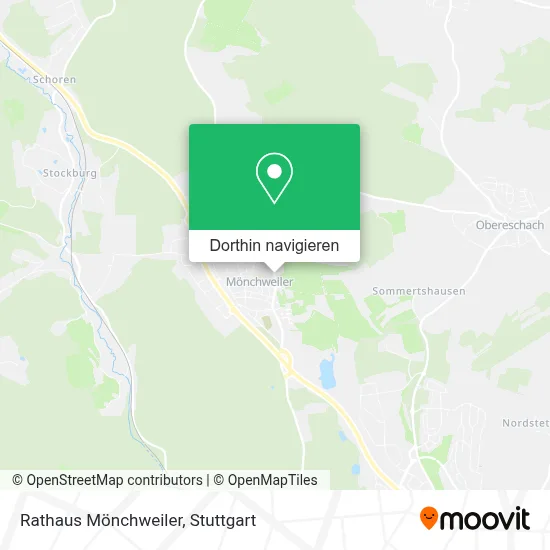 Rathaus Mönchweiler Karte