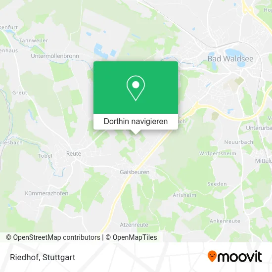 Riedhof Karte