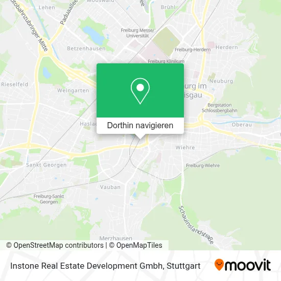 Instone Real Estate Development Gmbh Karte