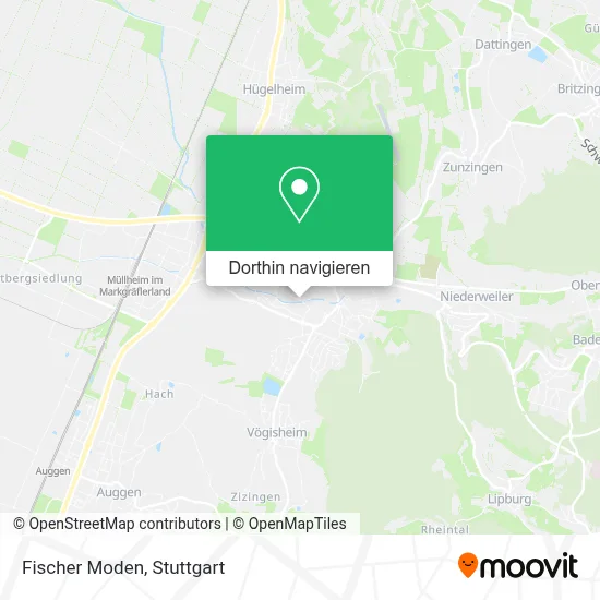 Fischer Moden Karte