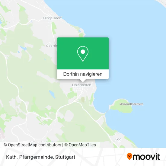 Kath. Pfarrgemeinde Karte
