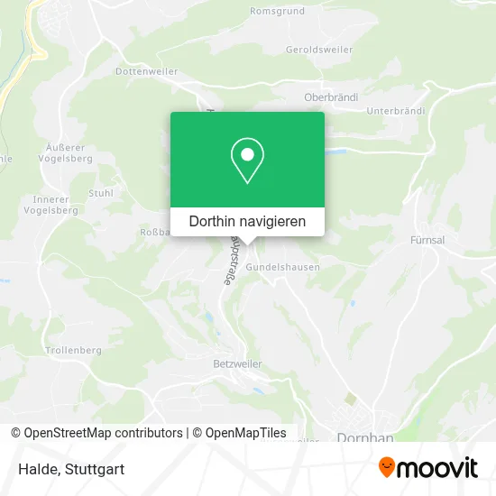 Halde Karte