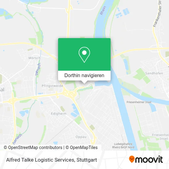 Alfred Talke Logistic Services Karte