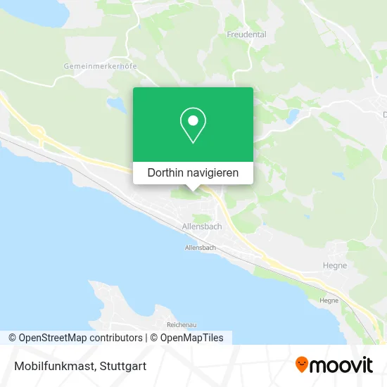 Mobilfunkmast Karte