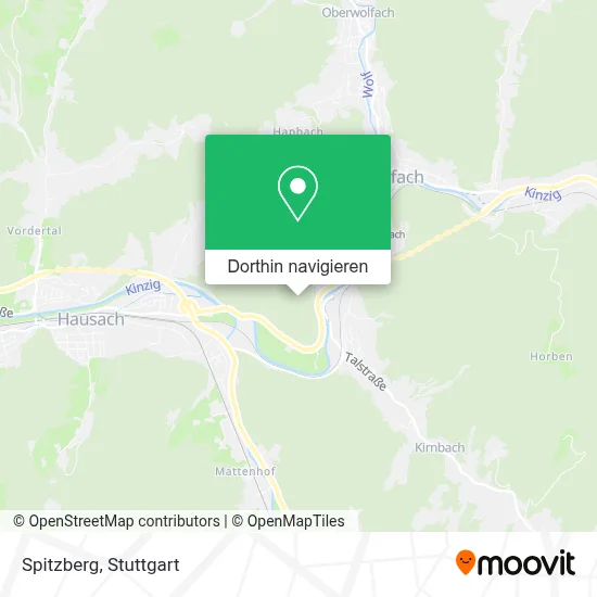 Spitzberg Karte
