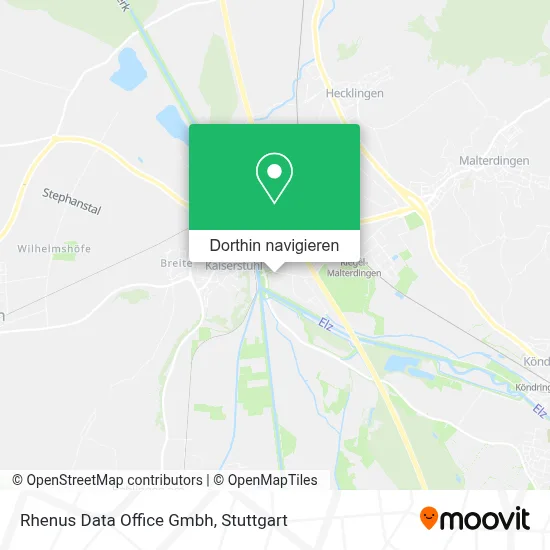 Rhenus Data Office Gmbh Karte