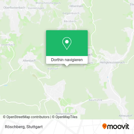 Röschberg Karte