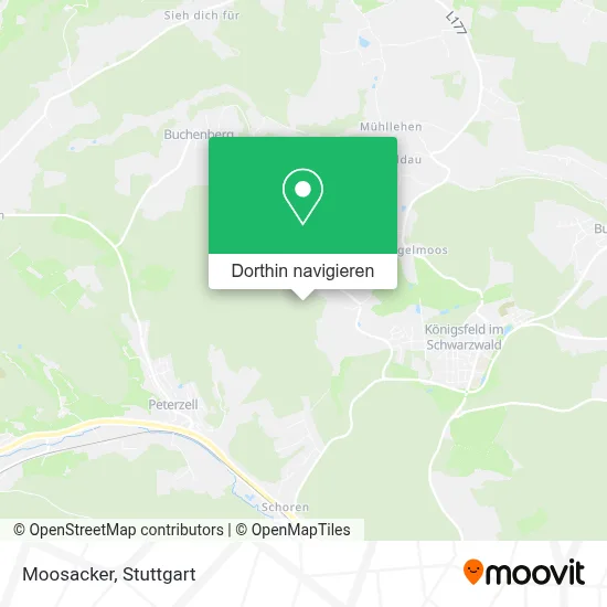 Moosacker Karte