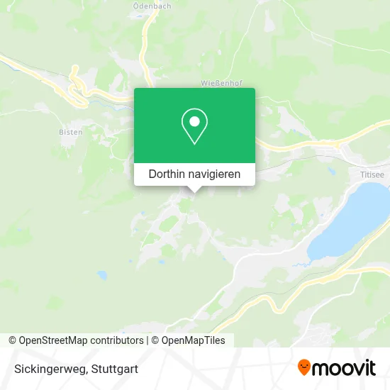 Sickingerweg Karte