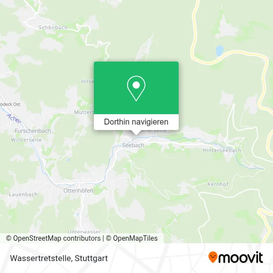 Wassertretstelle Karte