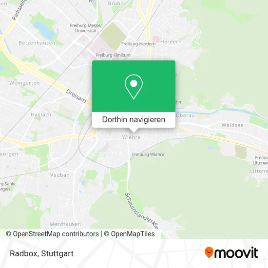 Radbox Karte