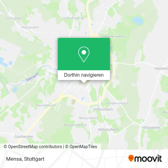 Mensa Karte