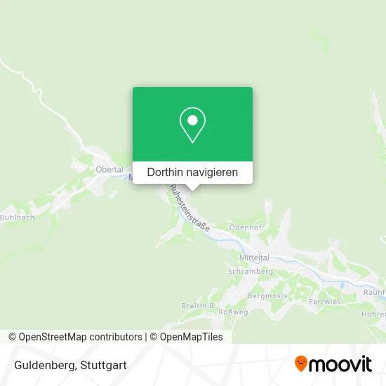 Guldenberg Karte