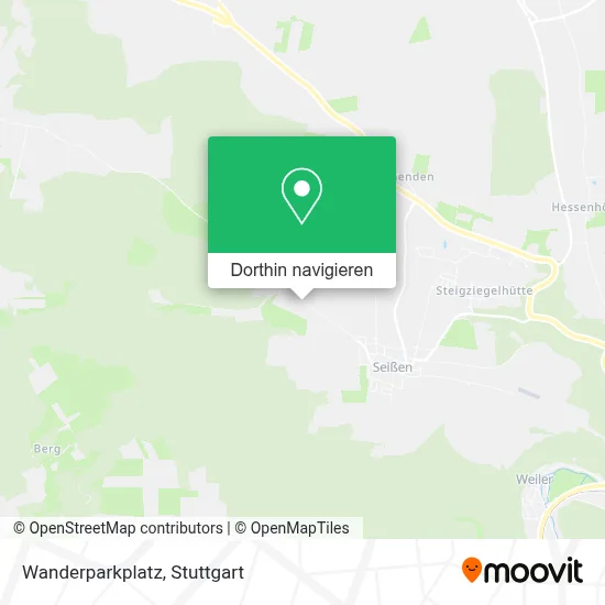 Wanderparkplatz Karte