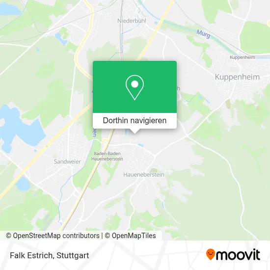 Falk Estrich Karte