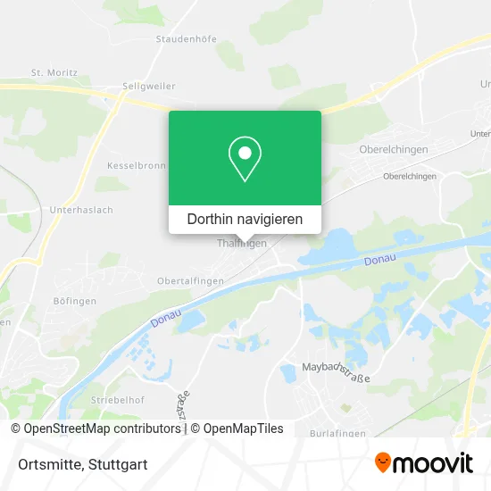 Ortsmitte Karte