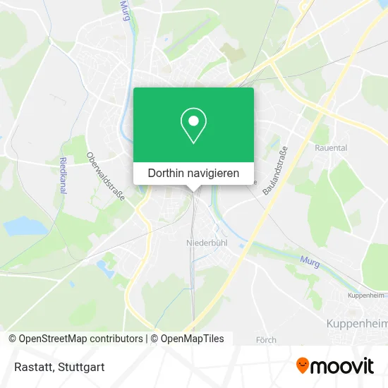 Rastatt Karte