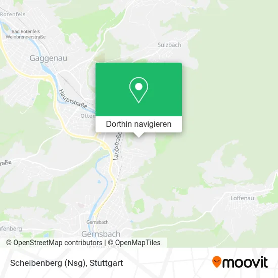 Scheibenberg (Nsg) Karte