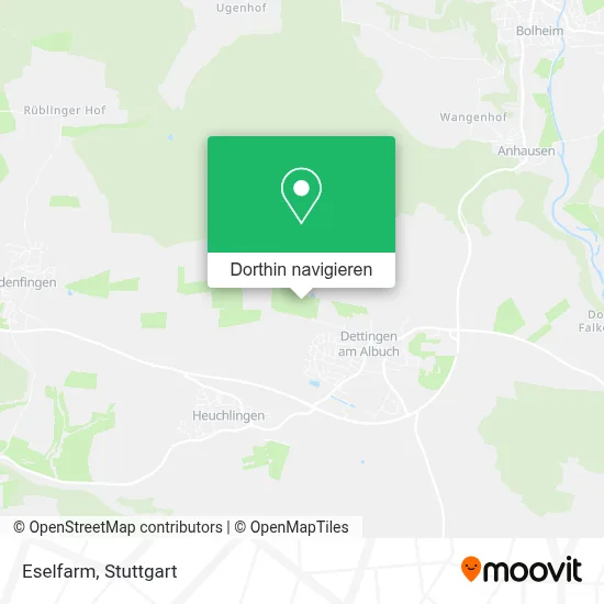 Eselfarm Karte
