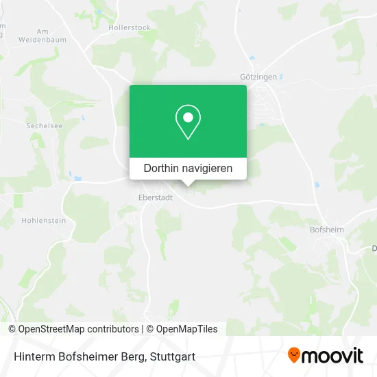Hinterm Bofsheimer Berg Karte