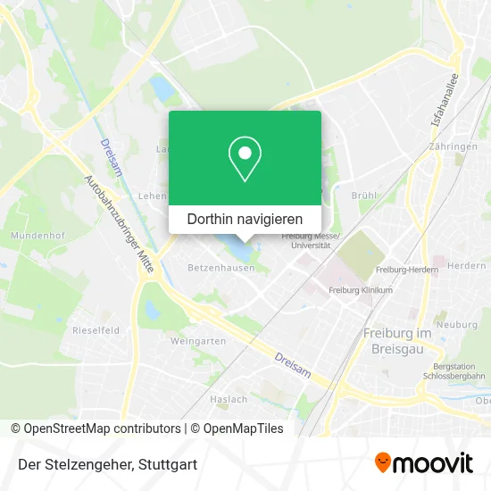 Der Stelzengeher Karte
