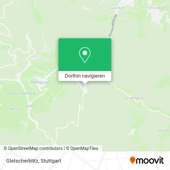 Gletscherblitz Karte