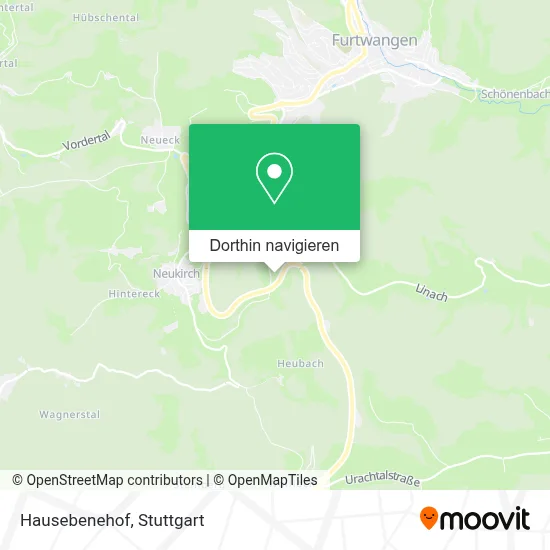 Hausebenehof Karte