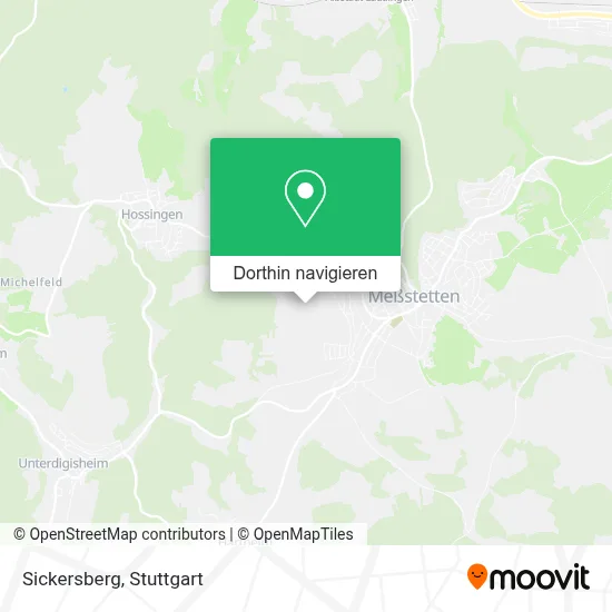 Sickersberg Karte