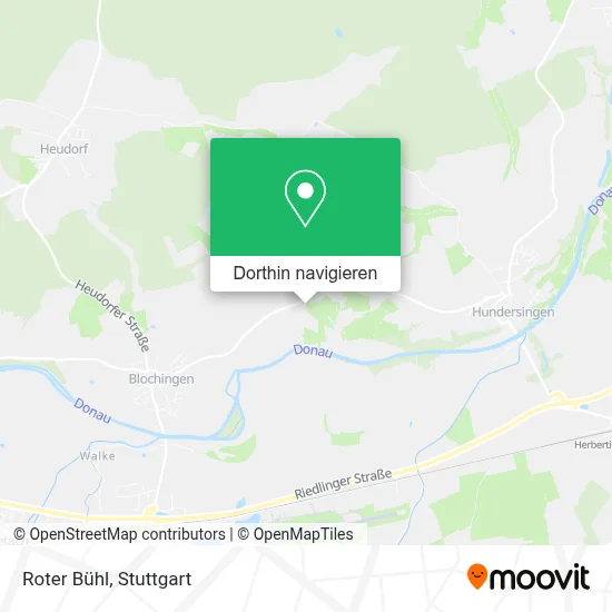 Roter Bühl Karte