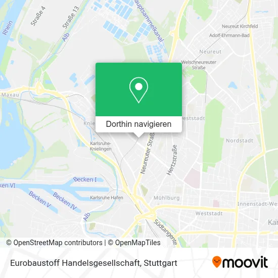 Eurobaustoff Handelsgesellschaft Karte