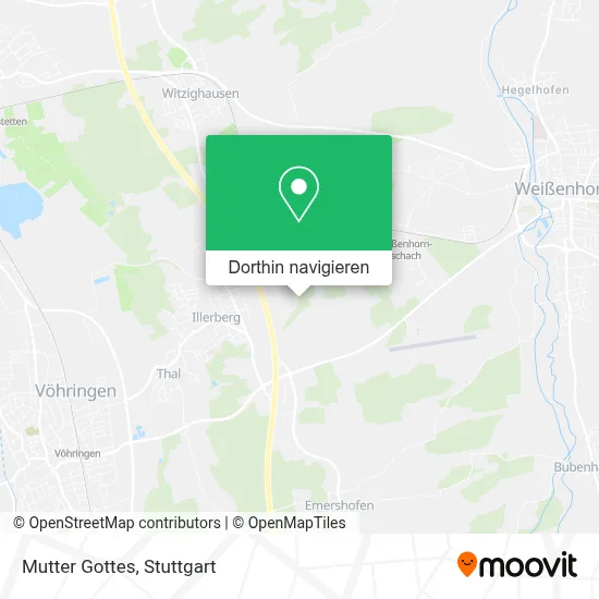 Mutter Gottes Karte