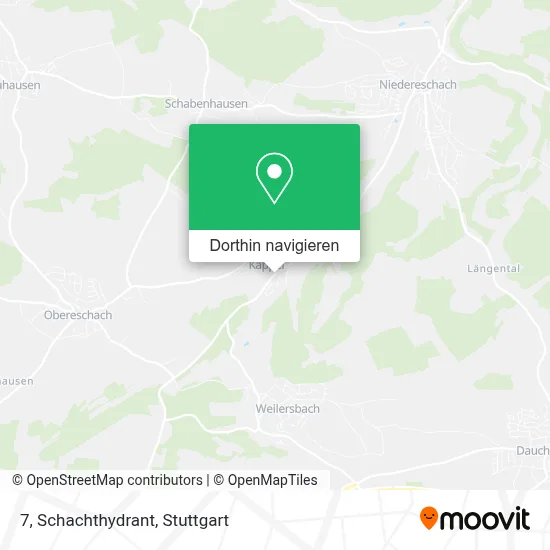7, Schachthydrant Karte