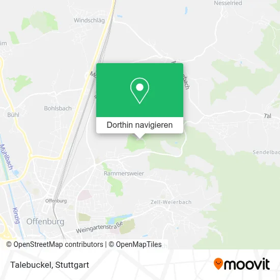 Talebuckel Karte