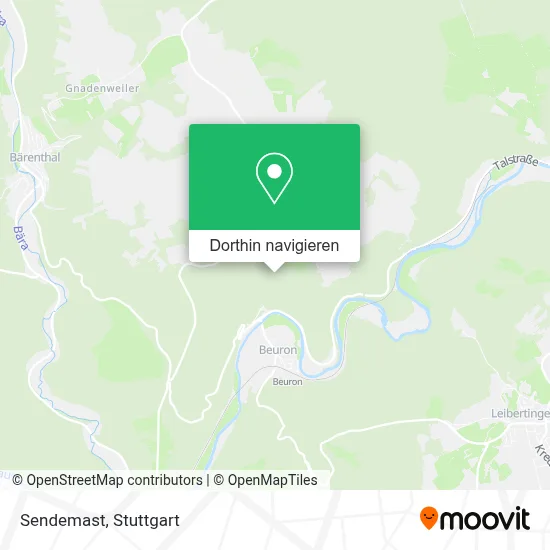 Sendemast Karte
