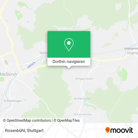 Rosenbühl Karte