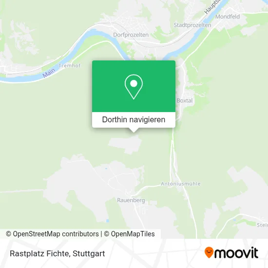 Rastplatz Fichte Karte