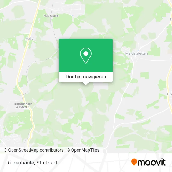 Rübenhäule Karte
