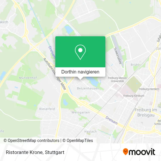 Ristorante Krone Karte