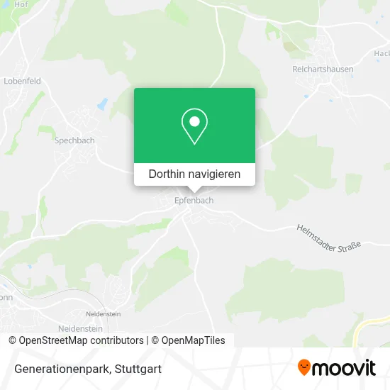 Generationenpark Karte