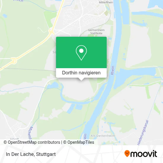 In Der Lache Karte