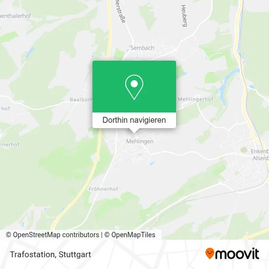 Trafostation Karte